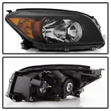 xTune 06-08 Toyota RAV4 OEM Style Headlights - Black (HD-JH-TRAV06-AM-BK) - 9042850