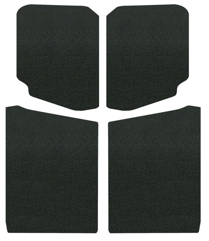 DEI 18-23 Jeep Wrangler JL 2-Door Boom Mat Headliner - 5 Piece - Black - 50188