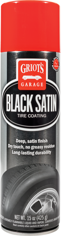 Griots Garage Black Satin Tire Coating - 14oz - 10951