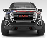 Stampede 2015-2019 GMC Canyon Vigilante Premium Hood Protector - Flag - 2057-41