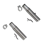 BBK 86-04 Mustang Cat Back Kit Varitune Mufflers Stainless Steel Tips - 3001