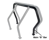 Go Rhino RHINO Bed Bar - Rear Main B bar - Black - 91002B