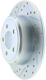 StopTech Select Sport 06-15 Dodge Charger/ 05-15 Chrysler 300 Slotted/Drilled Right Rear Brake Rotor - 227.63060R