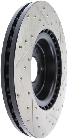 StopTech Slotted & Drilled Sport Brake Rotor - 127.33138R