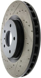 StopTech Slotted & Drilled Sport Brake Rotor - 127.42076R