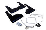 Rally Armor 15-21 Subaru WRX/STI (Sedan ONLY) Black UR Mud Flap w/ Blue Logo - MF32-UR-BLK/BL