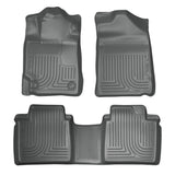 Husky Liners 07-11 Toyota Camry (All) WeatherBeater Combo Gray Floor Liners (One Piece for 2nd Row) - 98512