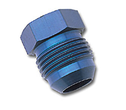 Russell Performance -6 AN Flare Plug (Blue) - 660190