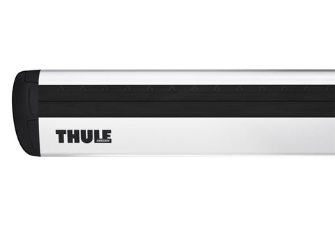 Thule WingBar Evo 150 Load Bars for Evo Roof Rack System (2 Pack / 60in.) - Silver - 711500