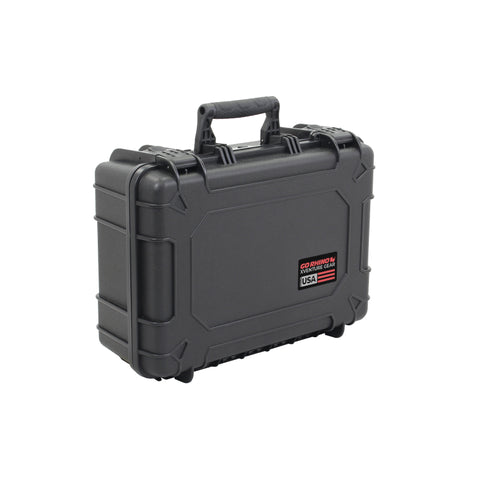 Go Rhino XVenture Gear Hard Case - Medium 18in. / Lockable / IP67 / Automatic Air Valve - Tex. Black - XG181407