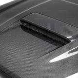 Seibon 2018+ Toyota Tacoma TR-Style Carbon Fiber Hood - HD18TYTA-TR