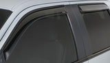 Stampede 2006-2008 Dodge Ram 1500 Crew Cab Pickup Snap-Inz Sidewind Deflector 4pc - Smoke - 41222-2