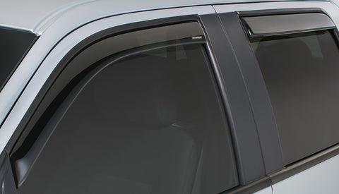 Stampede 2005-2012 Nissan Pathfinder Sport Utility Snap-Inz Sidewind Deflector 4pc - Smoke - 41425-2