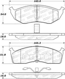 StopTech Street Select Brake Pads - 305.07300