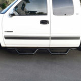 Westin 99-13 Chevrolet Silverado 1500 (Ext. Cab) Outlaw Drop Nerf Step Bars - Textured Black - 20-11685