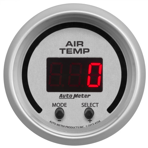 Autometer Ultra-Lite 2-1/16in 0-300 Degree F Dual Air Temp Gauge - 4358