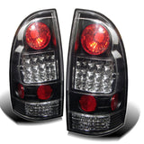 Spyder Toyota Tacoma 05-15 LED Tail Lights Black ALT-YD-TT05-LED-BK - 5007919