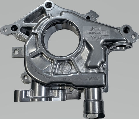 Boundary Nissan VQ 3.5L DE Oil Pump Assembly w/Billet Back Plate - VQ-S2-DE-BBP