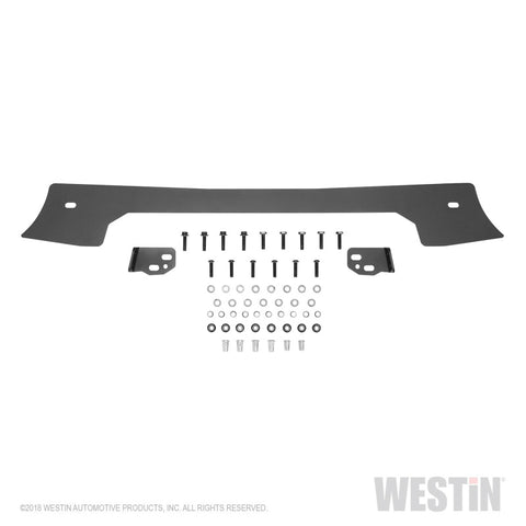 Westin 18-19 Jeep Wrangler JL Front Bumper Skid Plate - Textured Black - 59-80095