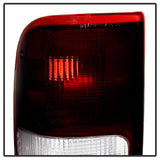 Xtune Ford Ranger 93-97 OE Style Tail Lights Red Smoked ALT-JH-FR93-OE-RSM - 9030574