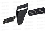 Seibon 08-09 Mitsubishi Evo X Carbon Fiber Hood Scoop - Only Fits OEM Hoods (Not Seibon Hoods) - HDS0809MITEVOX-OE