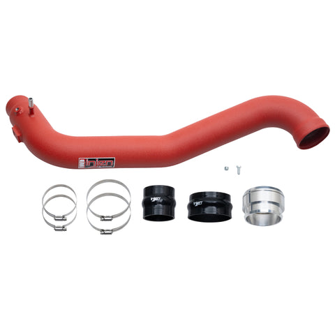 Injen 15-20 Ford F150 2.7L V6 (tt) Aluminum Intercooler Piping Kit - Wrinkle Red - SES9014ICPCWR