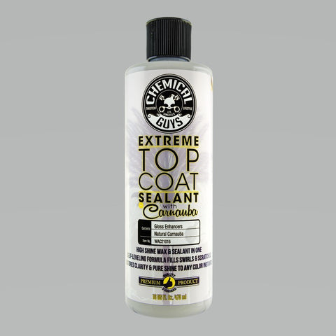 Chemical Guys Extreme Top Coat Carnauba Wax & Sealant In One - 16oz - WAC21016