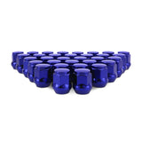 Mishimoto Steel Acorn Lug Nuts M14 x 1.5 - 32pc Set - Blue - MMLG-AC1415-32BL