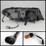 Spyder BMW E46 3-Series 04-06 2 DR Projector Halogen Model- LED Halo Blk PRO-YD-BMWE4604-2DR-HL-BK - 5077141