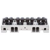 Edelbrock Cylinder Head Victor Jr SBC 23 Deg 220cc Complete for Solid Roller Cam - 61259