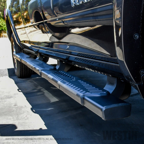 Westin 19-22 RAM 2500/3500 CC 8ft Bed Excl. Dually R5 M-Series W2W Nerf Step Bars - Blk - 28-534345