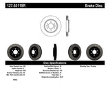 StopTech Slotted & Drilled Sport Brake Rotor - 127.65119R