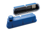 Ford Racing Blue Satin Valve Covers - M-6582-LE302BL