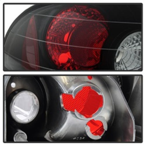 Spyder Toyota Corolla 98-02 Euro Style Tail Lights Black ALT-YD-TC98-BK - 5007476