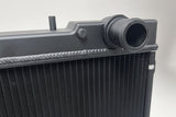 CSF R32 Nissan Skyline GT-R / GT-S Full Billet Aluminum High-Performance Radiator - Black Finish - 7217B