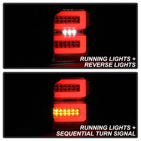 Spyder Toyota 4Runner 10-14 LED Tail Lights - Sequential Turn Signal - Smoke ALT-YD-T4R10-SEQ-SM - 5087829