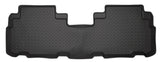 Husky Liners 08-12 Toyota Highlander Classic Style 2nd Row Black Floor Liners (One Piece Unit) - 65881