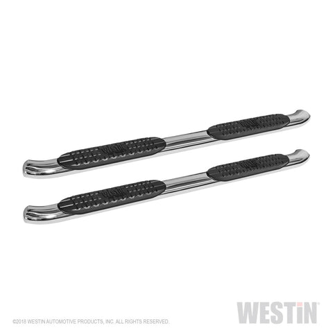 Westin 2015-2018 Ford F-150 SuperCrew PRO TRAXX 4 Oval Nerf Step Bars - SS - 21-23940