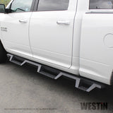 Westin 10-18 Dodge Ram Crew Cab 5ft & 6ft Bed HDX Drop Wheel-To-Wheel Nerf Step Bars - 56-534325