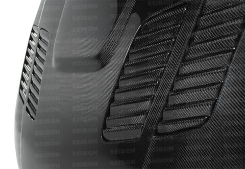 Seibon 07-10 BMW M3 Series 2Dr (E92) GTR-Style Carbon Fiber hood - HD0708BMWE92M3-GTR