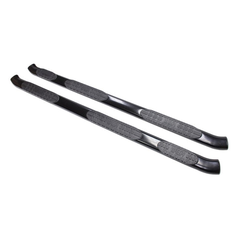 Westin 2015-2018 Ford F-150 SuperCab (6.5ft Bed) PRO TRAXX 5 WTW Oval Nerf Step Bars - Black - 21-534615