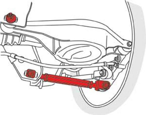 SPC Performance 09+ Nissan 370Z / 08-13 Infiniti G37 Rear Adjstbl Camber Arms w/Toe Cams&Lock Plates - 72262