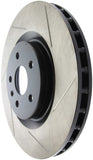 StopTech Power Slot 10 Camaro SS 8cyl / 09 Pontiac G8 GXP Front Left Slotted Rotor - 126.62124SL