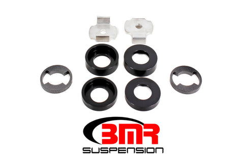 BMR 15-17 S550 Mustang Cradle Bushing Lockout Kit Level 1 - Black - CB010