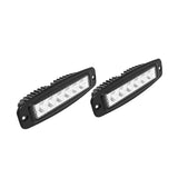 Westin Single Row 6 x 3W Bridgelux w/terminated wiring (set of 2) - Black - 09-1918FM6