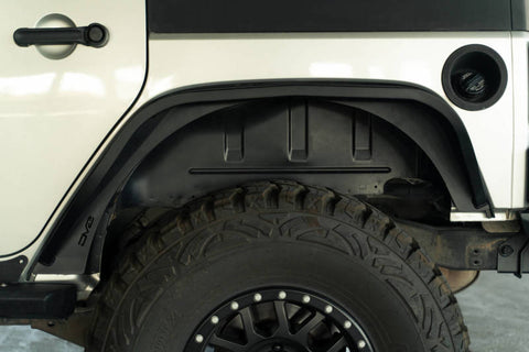 DV8 Offroad 07-18 Jeep Wrangler JK Slim Fender Flares - FDJK-07