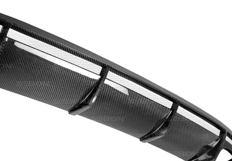 Seibon 14 Lexus IS350 F Sport RF-Style Carbon Fiber Rear Lip - RL14LXIS-RF