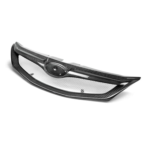 Seibon 08-09 Subaru Impreza WRX/STI Carbon Fiber Front Grill - FG0809SBIMP-STI