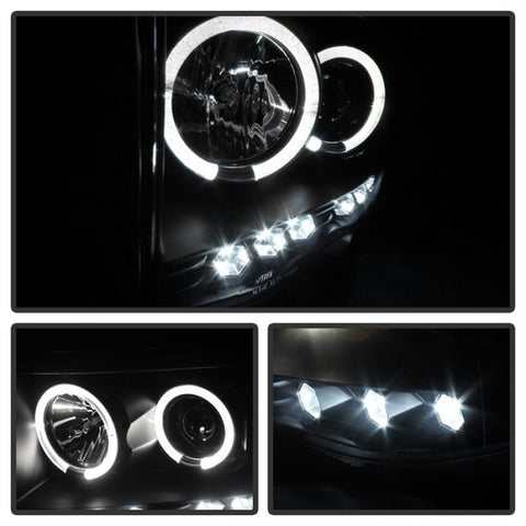 Spyder Dodge Ram 1500 02-05/Ram 2500 03-05 Projector Headlights LED Halo LED Blk PRO-YD-DR02-HL-BK - 5009975