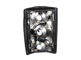 ANZO 2000-2005 Ford Excursion Taillights Chrome - 211049